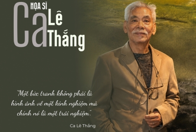 HỌA SĨ CA LÊ THẮNG 